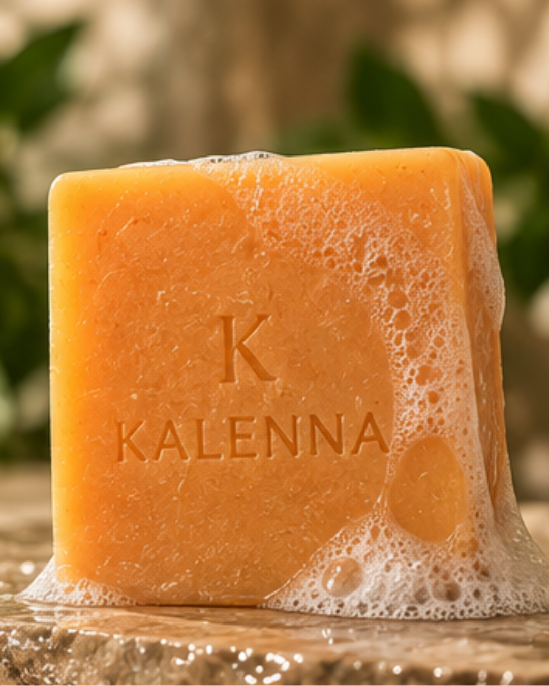 KALENNA Carrot Clay Soap – Natural Face Soap for Oily & Blemish-Prone Skin